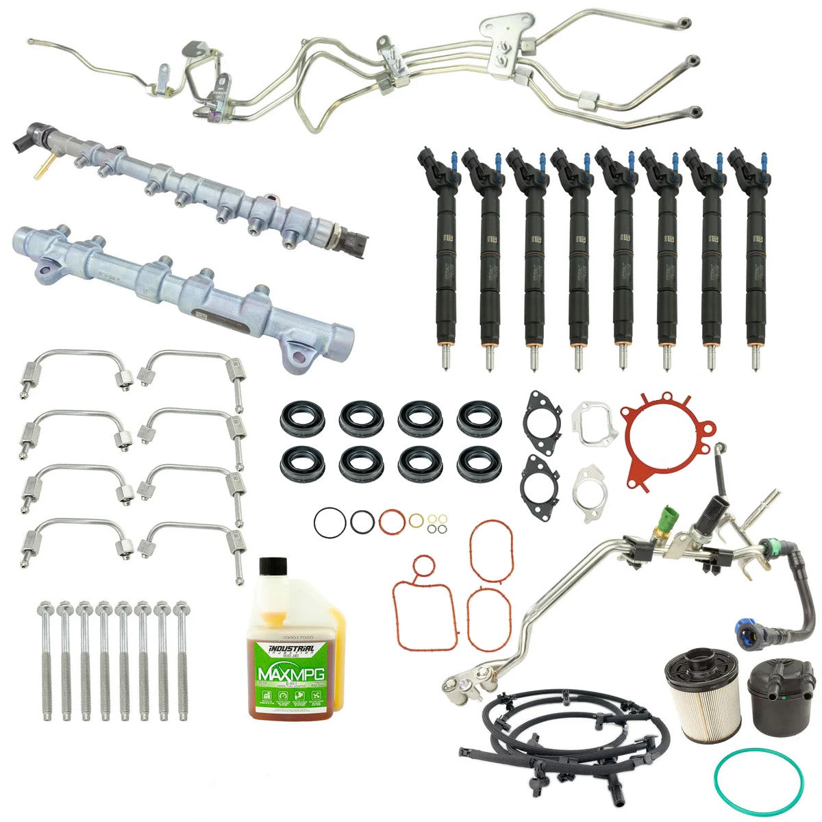 2011-2014 Ford 6.7L PowerStroke Diesel Engine Disaster Prevention Kit - Emergency Repair Solution for Turbo Failure & Cooling System Issues - Essential for Off-Roading, Heavy Towing & Extreme Driving Conditions