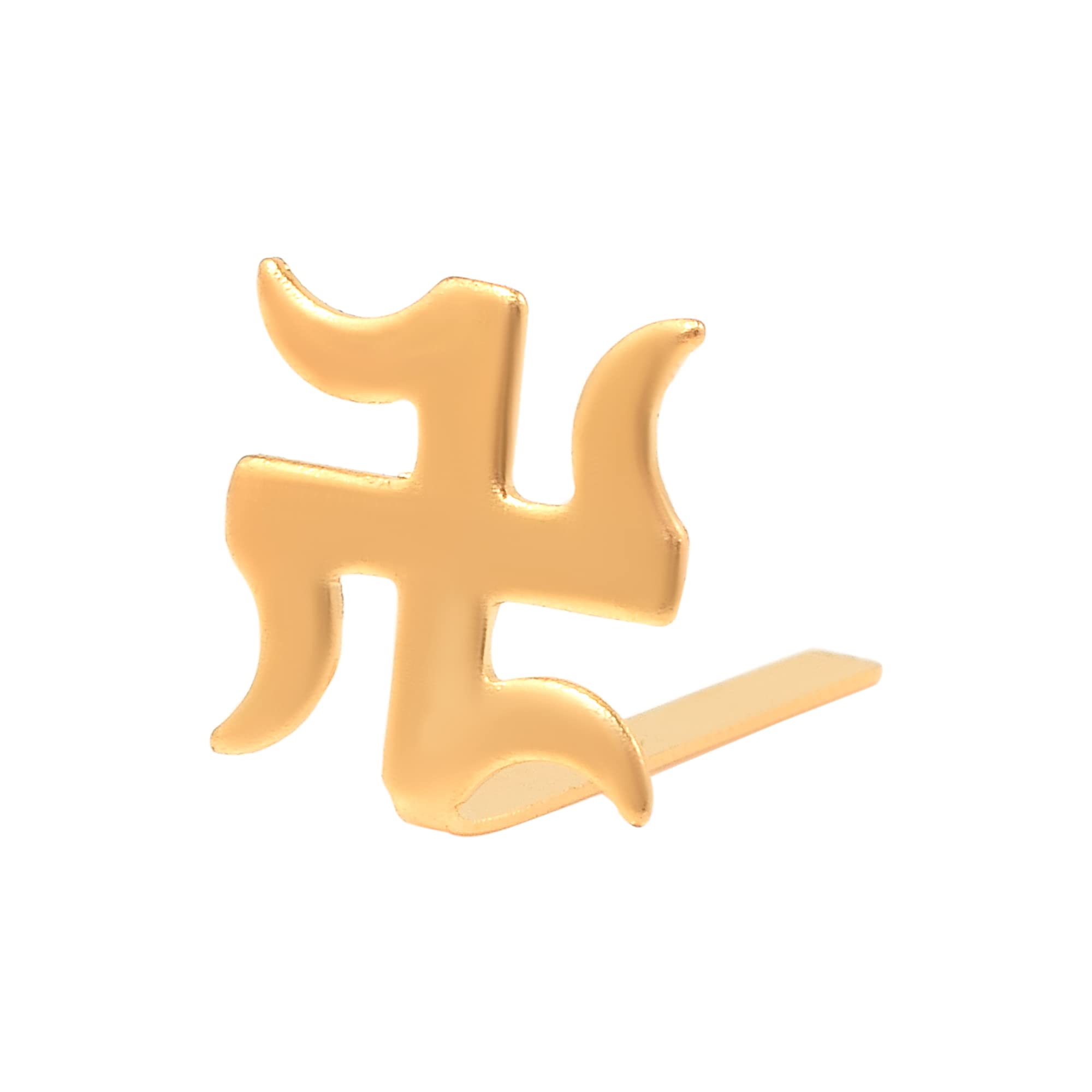 Zumrut Swastik Teeka Tool - Spiritual Charm Forehead Tilak for Men, Women & Kids - Hindu Puja Accessories for Temple, Meditation & Festivals