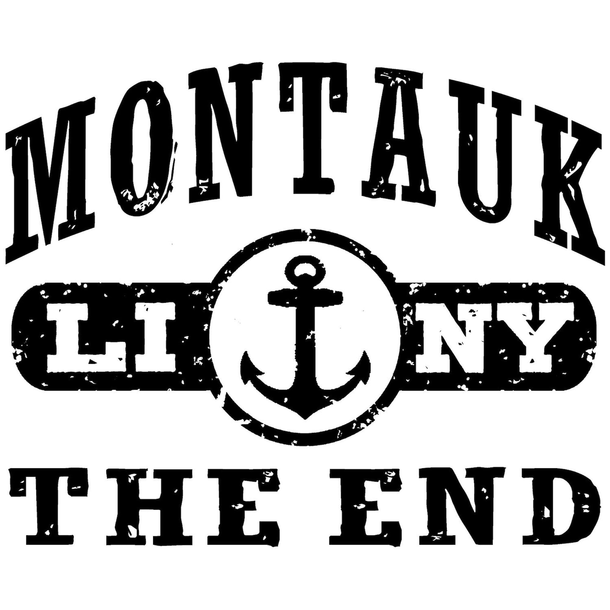 Montauk The End Oval Car Bumper Sticker - Waterproof Vinyl Decal for Cars, Trucks, Laptops - Perfect for Road Trips & Beach Adventures