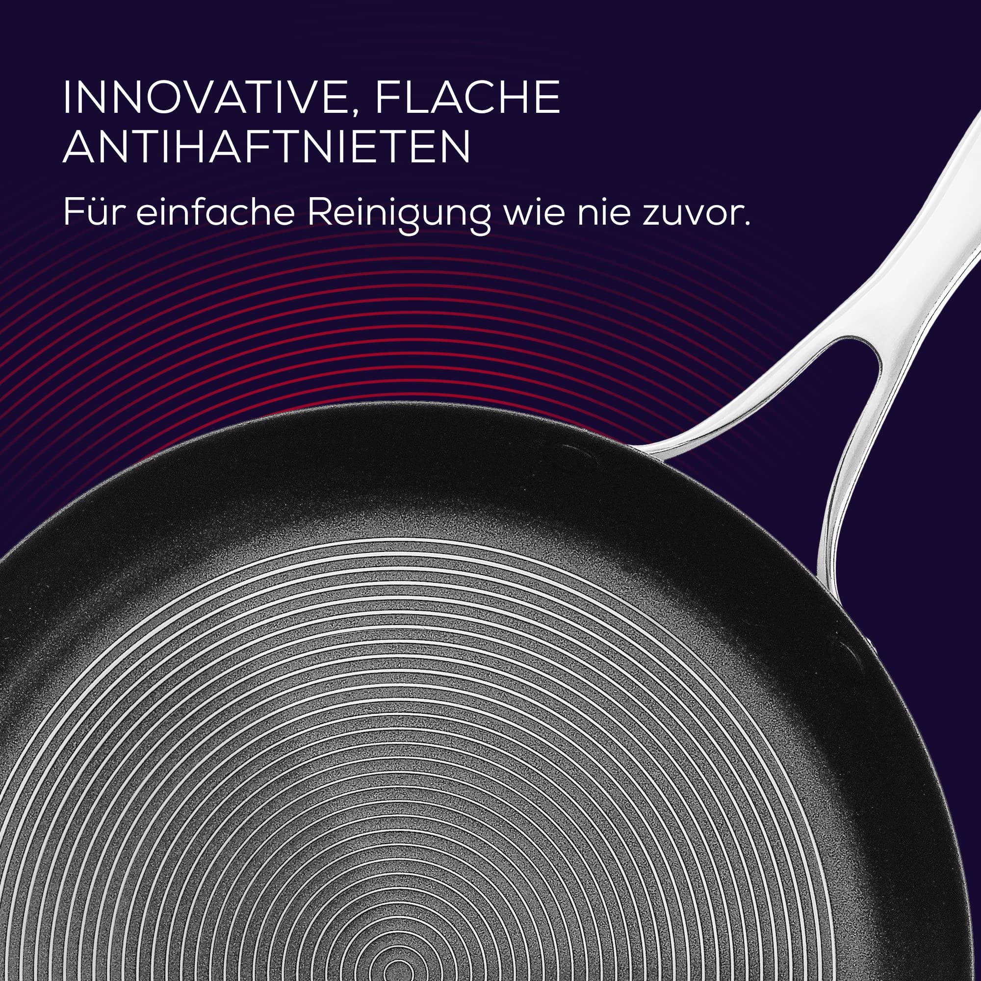 Circulon S Series SteelShield Induction Twin Pack Frying Pans - 20cm & 26cm Nonstick Skillets - Dishwasher Safe Cookware with Stay Cool Handles - Perfect for Sautéing, Frying & Family Cooking