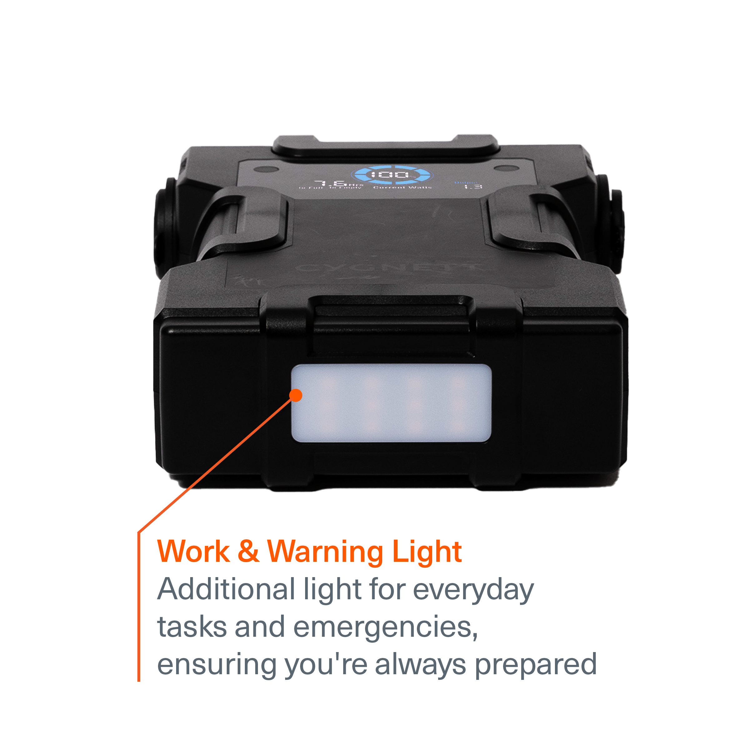 192WH Portable DC Power Pack - Rechargeable Battery for Camping, RV, and Emergency Power Backup