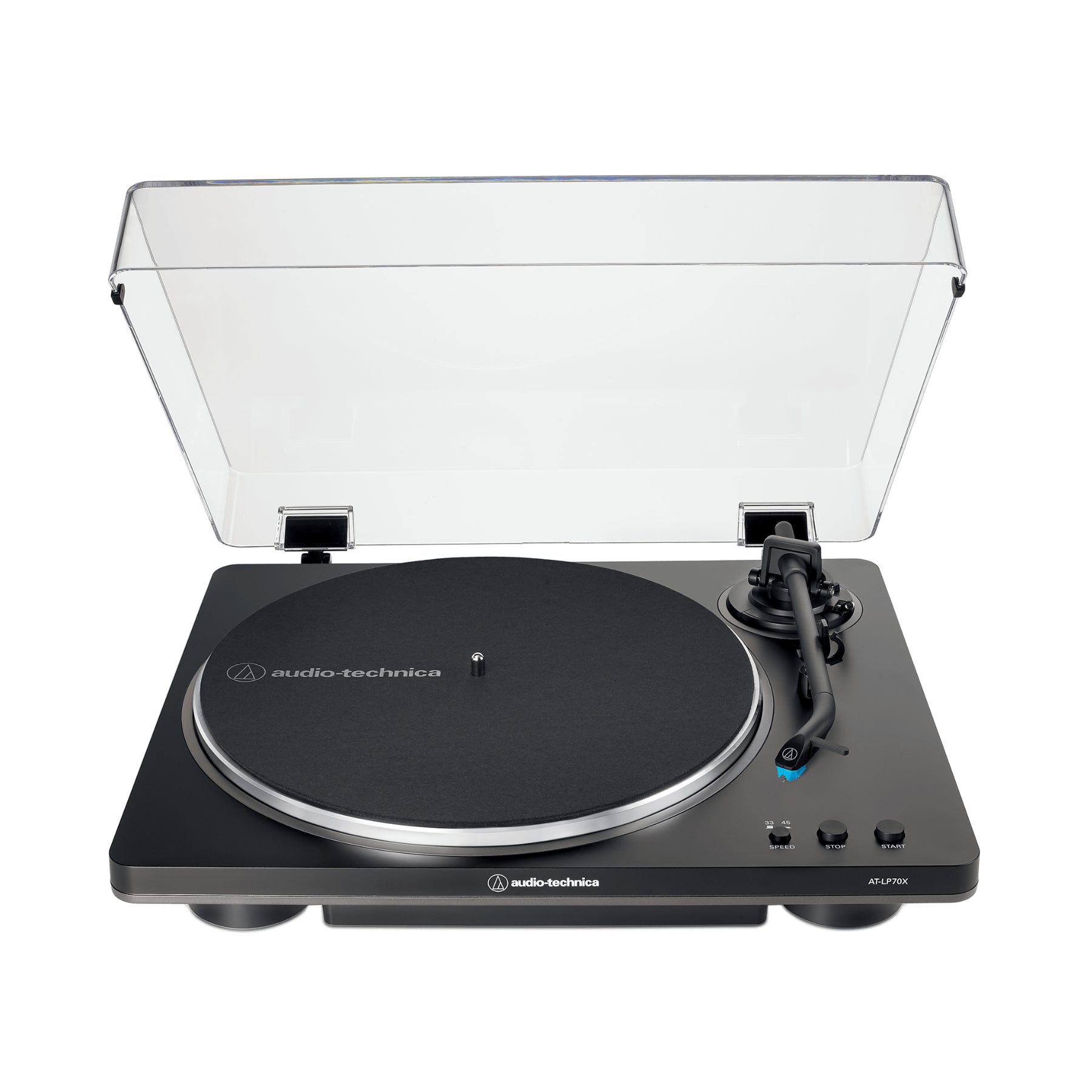 Audio Technica LP70X Fully Automatic Belt Drive Turntable - Vinyl Record Player with Built-in Preamp, Hi-Fi Sound Quality - Perfect for Home Entertainment & DJ Beginners (Clearance / Open Box)
