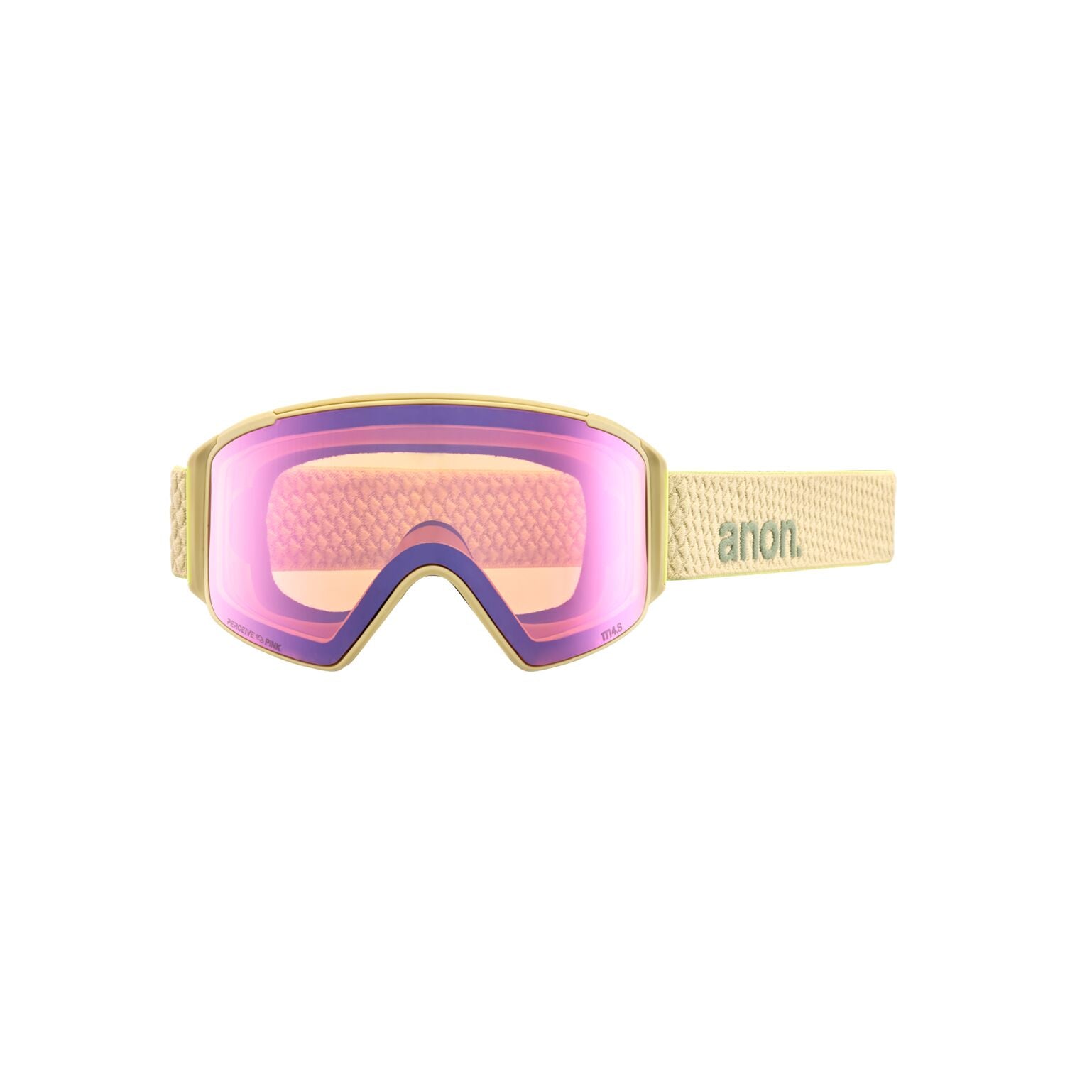 Anon M4S Cylindrical Snow Goggles with Perceive Variable Green Lens - Perfect for Skiing, Snowboarding & Winter Sports