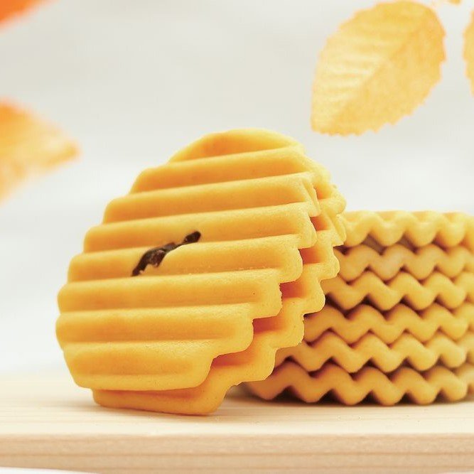 Premium Kyo Kaori Vanilla Cream Zig Zag Sandwich Cookies - Pack of 6 | Delicious Japanese Snacks for Tea Time, Office Break & Gift Giving