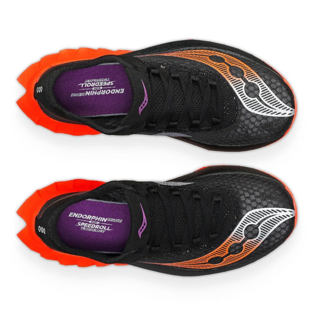 Saucony Women's Endorphin Pro 4 Running Shoes - Lightweight Carbon Fiber Racing Sneakers for Marathon & Road Racing - Perfect for Long Distance Training & Competitive Running