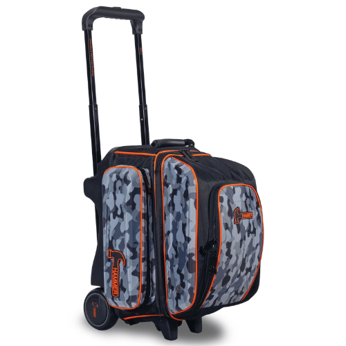**Hammer Gauntlet Double Roller Camo Bowling Bag – Durable & Stylish for League Play & Tournaments – Perfect for Bowling Enthusiasts & Competitive Players**