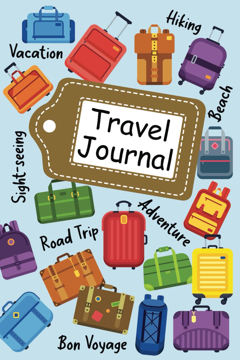 Teen Travel Journal with Writing Prompts - Document Vacations & Adventures | Perfect for Road Trips, Study Abroad & Summer Travel Memories
