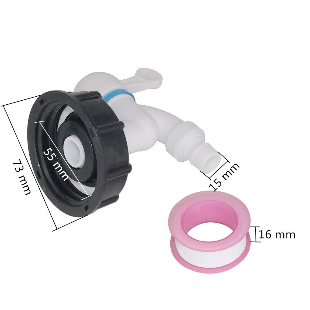 **IBC Tank Adapter S60X6 - 1/2