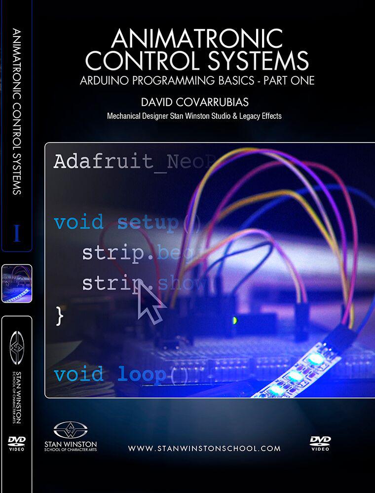 Stan Winston Studio Animatronic Control Systems with Arduino Programming Basics DVD - Learn Robotics for Film & Theater Special Effects