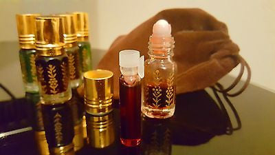 Pure Thick Red Egyptian Musk Attar Oil - 1ml Vial with Intense Pheromones for Perfume & Aromatherapy | Perfect for Romantic Evenings & Spiritual Practices