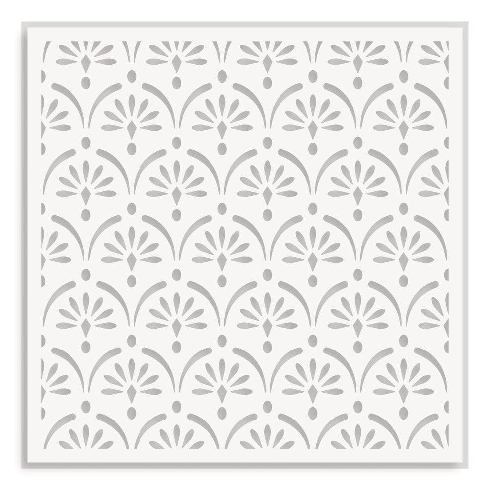 Cascading Elegance Stencil - DIY Home Decor, Wall Art, and Craft Projects - Perfect for Wedding, Nursery, and Scrapbooking Designs