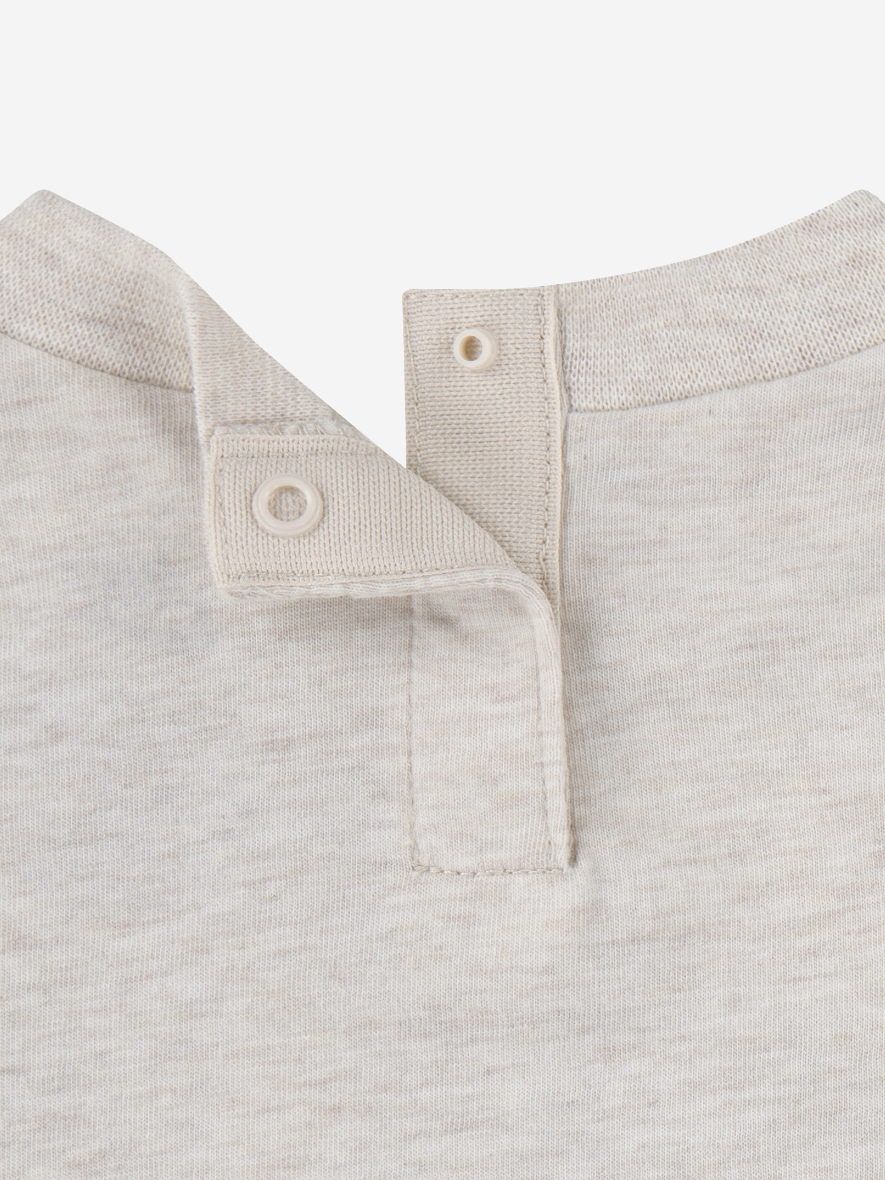 Baby Futura Romper in Ivory | Soft Cotton Infant Jumpsuit for Boys & Girls | Perfect for Playtime, Photo Shoots & Everyday Wear