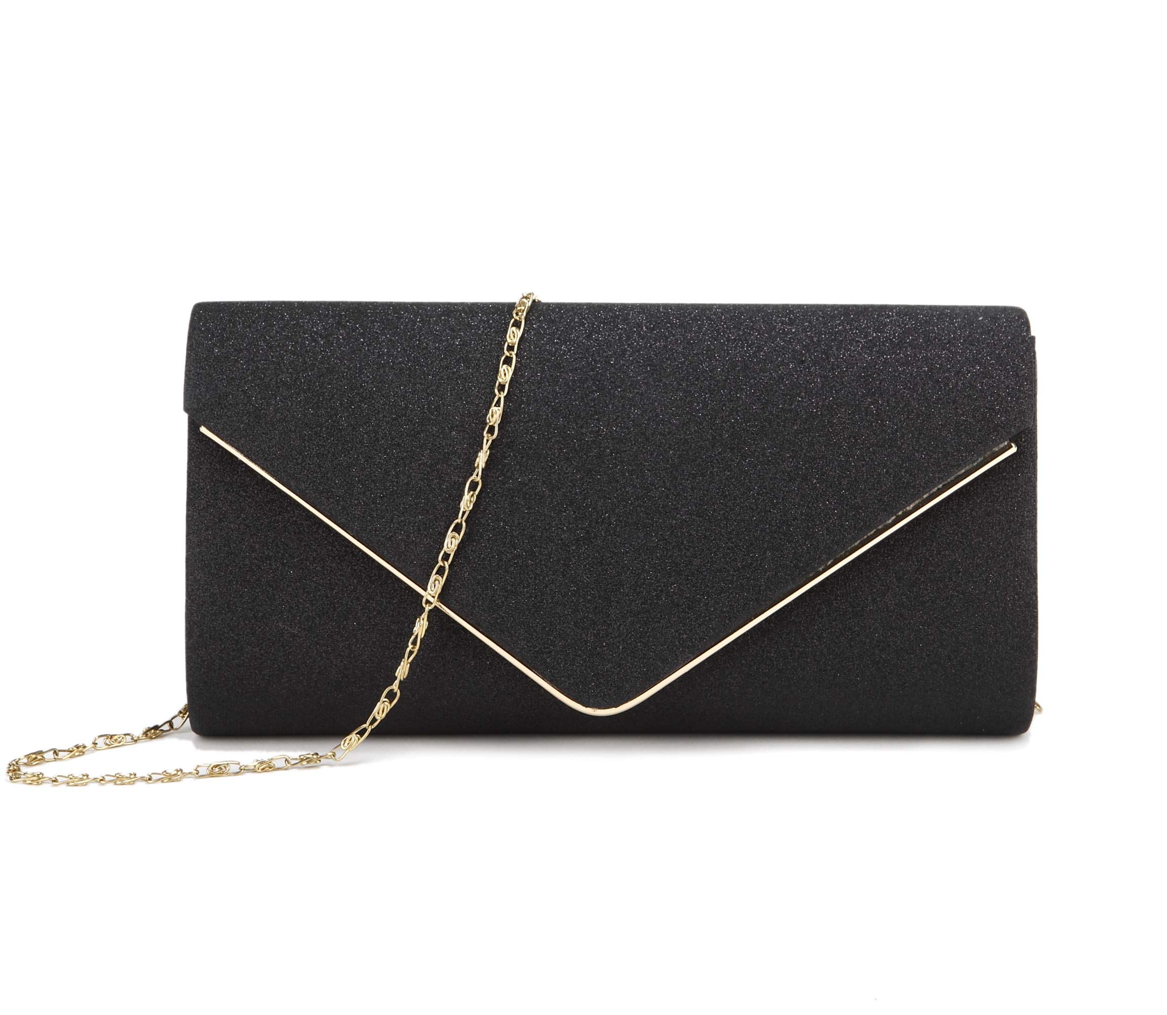 Sparkling Women's Clutch Purse - Party & Evening Crossbody Bag for Outings