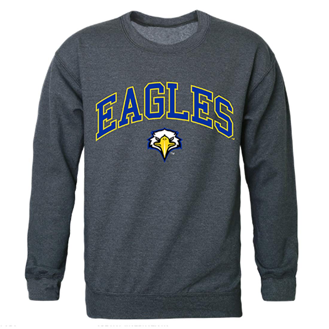 MSU Morehead State Eagles NCAA Campus Crewneck Sweatshirt - X-Large, Heather Charcoal - Comfortable College Apparel for Game Day & Campus Life