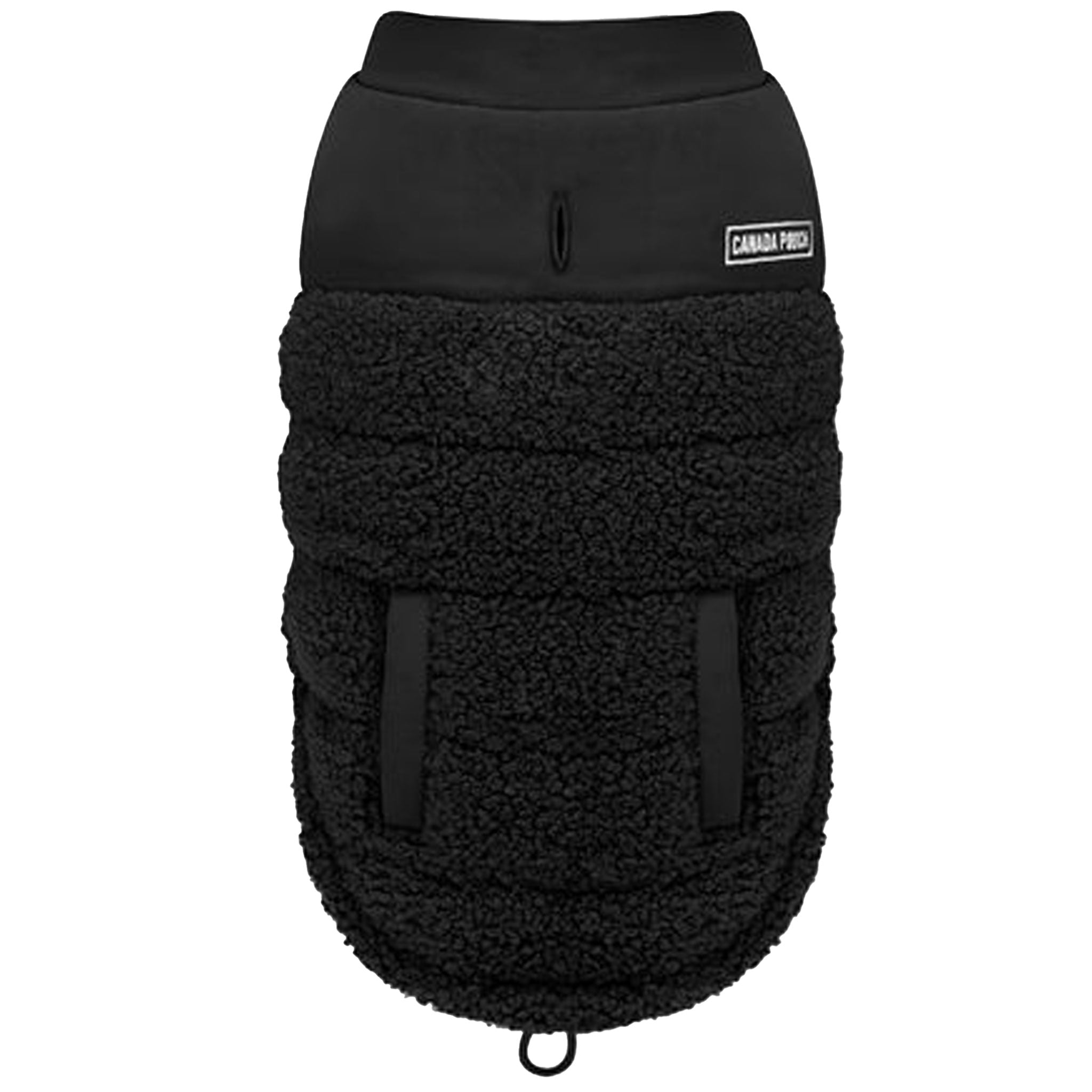Canada Pooch Cool Factor Puffer Jacket for Dogs - Waterproof Winter Coat with Reflective Trim - Keep Your Pet Warm in Cold Weather - Perfect for Snowy Walks & Outdoor Adventures (Black)