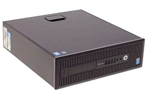 HP 800 G2 SFF Business Desktop PC - Intel Core i5-6500 3.2GHz, 16GB RAM, 512GB M.2 SSD, WiFi, Bluetooth, Wireless Keyboard & Mouse, Dual 23.8