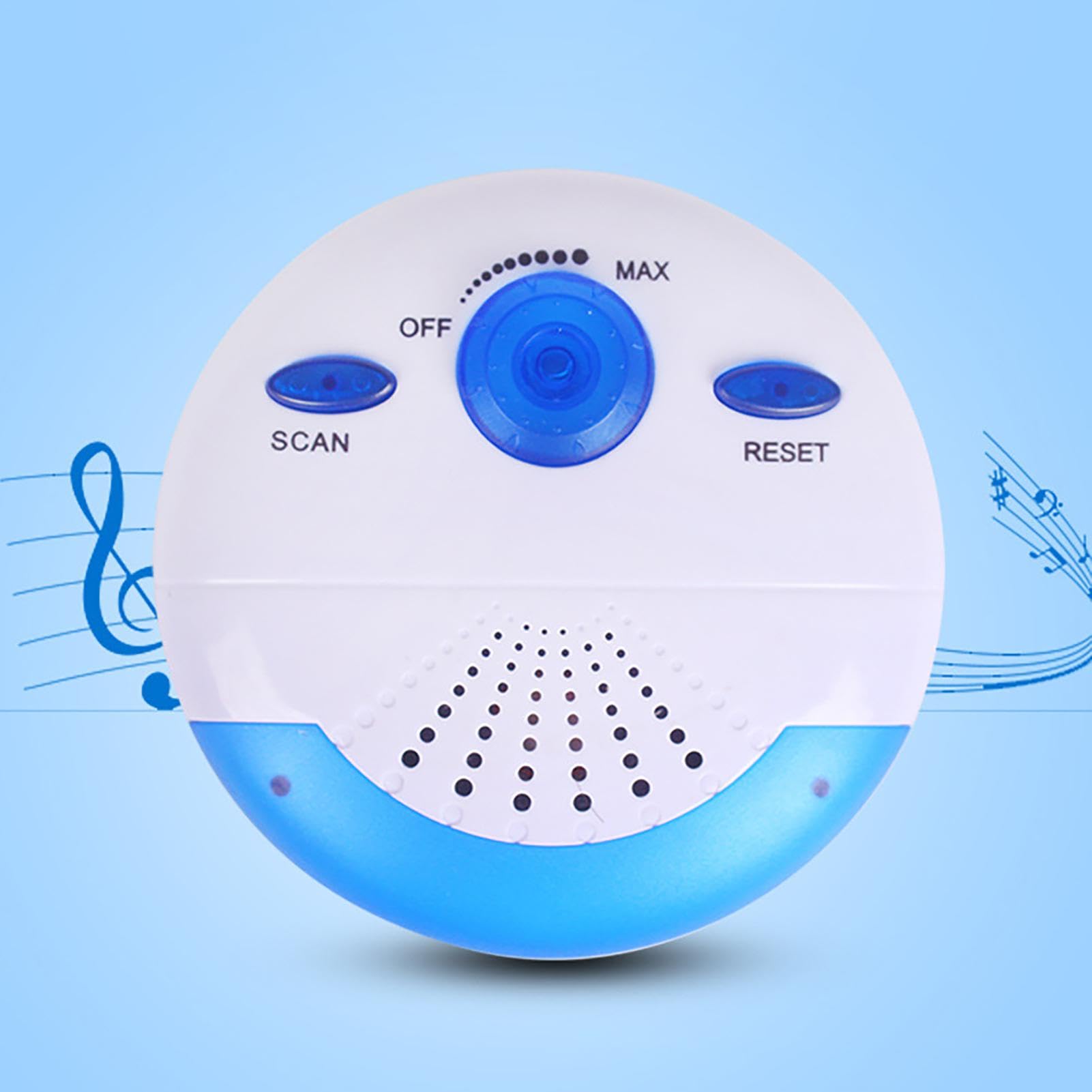 Portable FM Pocket Radio - Waterproof Shower Radio, Mini Speaker, Outdoor Accessories, Compact Travel Radio for Camping, Hiking, Beach - Perfect for Travel, Home, Office & Emergency Use
