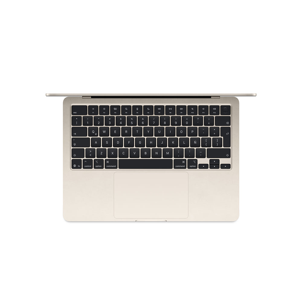 Apple MacBook Air 13-inch Laptop - M4 Chip with 10-Core CPU & 10-Core GPU, 512GB SSD Storage, Starlight White - Lightweight Notebook for Work, Study & Travel