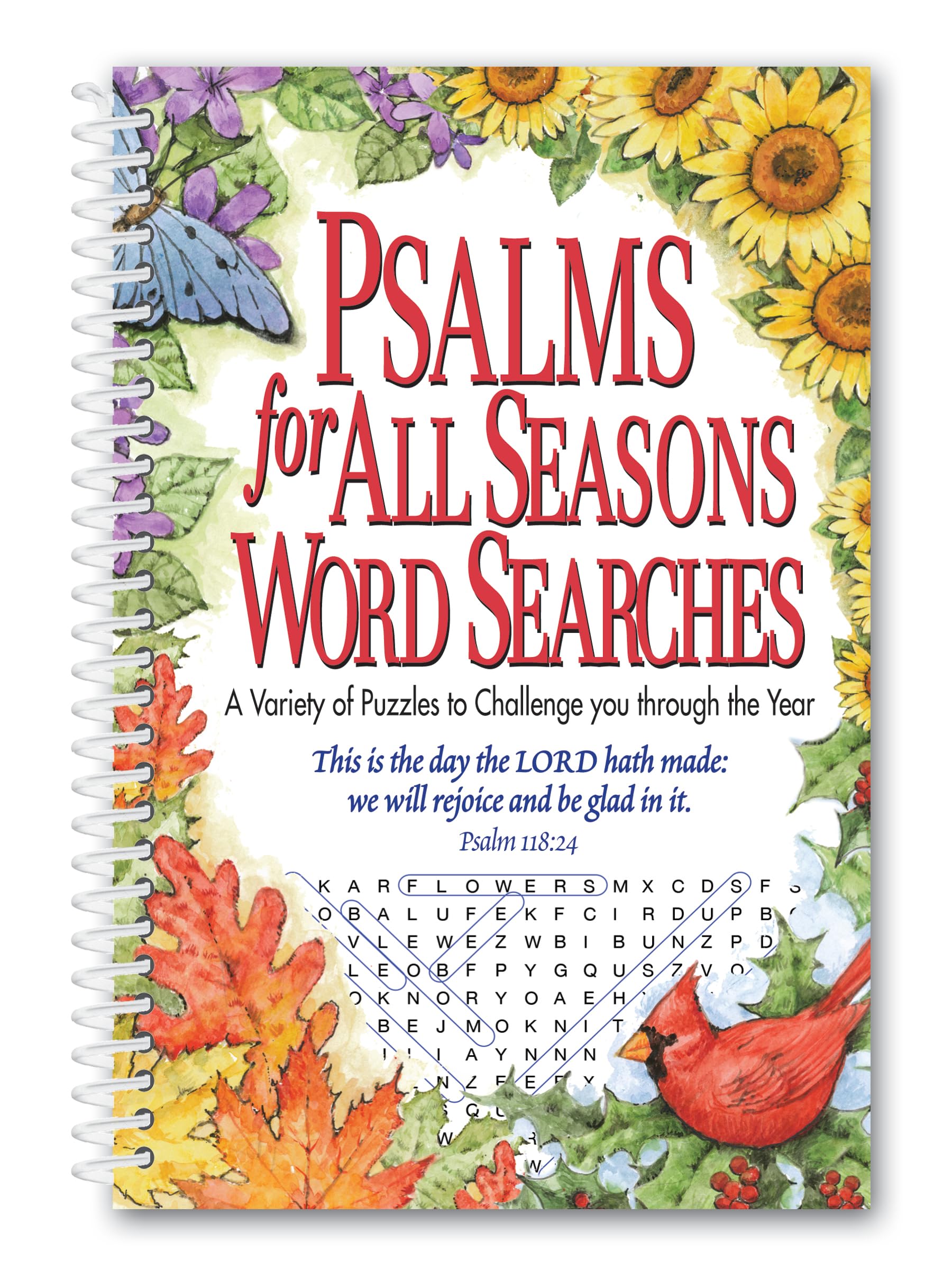 Bible Word Search Puzzles - Psalms for All Seasons | Fun Christian Activities