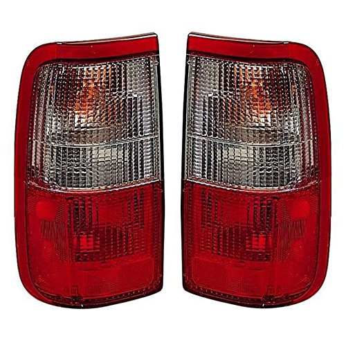 RAREELECTRICAL Toyota T100 Tail Lights (1993-1998) - Compatible with Part Numbers TO2801119, 8155034010, TO2800119, 8156034010 - Perfect for Replacement & Restoration Projects