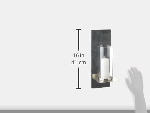 Blomus 65422 Finca Wall Candle Holder - Small Polystone Decorative Sconce for Home, Patio, and Garden Ambiance