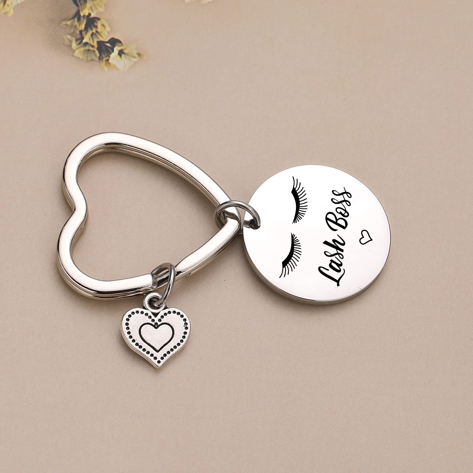 Professional Lash Artist Jewelry Keychain - Beautician Gift for Eyelash Technicians, Lash Boss & Beauty Lashes Girls - Perfect for Salon Professionals & Makeup Artists (Great for Appreciation Gifts & Beauty Industry Events)