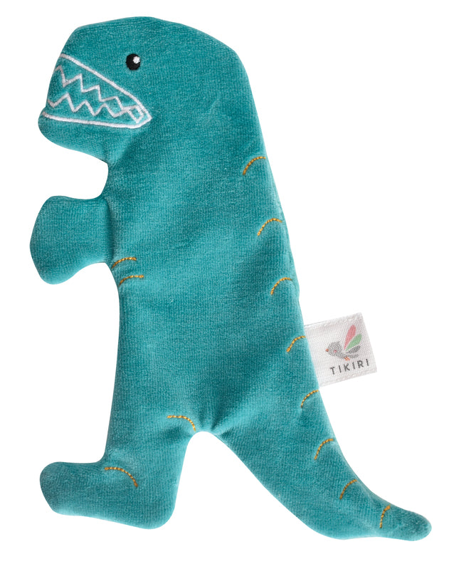Tikiri Crinkle Scrunch Sensory Toy for Kids - Dinosaur T-Rex Design - Stress Relief & Tactile Stimulation for Autism, ADHD & Anxiety - Perfect for Fidgeting, Classroom & Travel Use