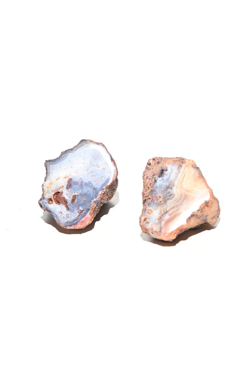 Mini Laguna Agate Geode - Natural Healing Crystal for Meditation, Home Decor & Jewelry Making | Perfect for Spiritual Gifts, Yoga Spaces & Crystal Collections