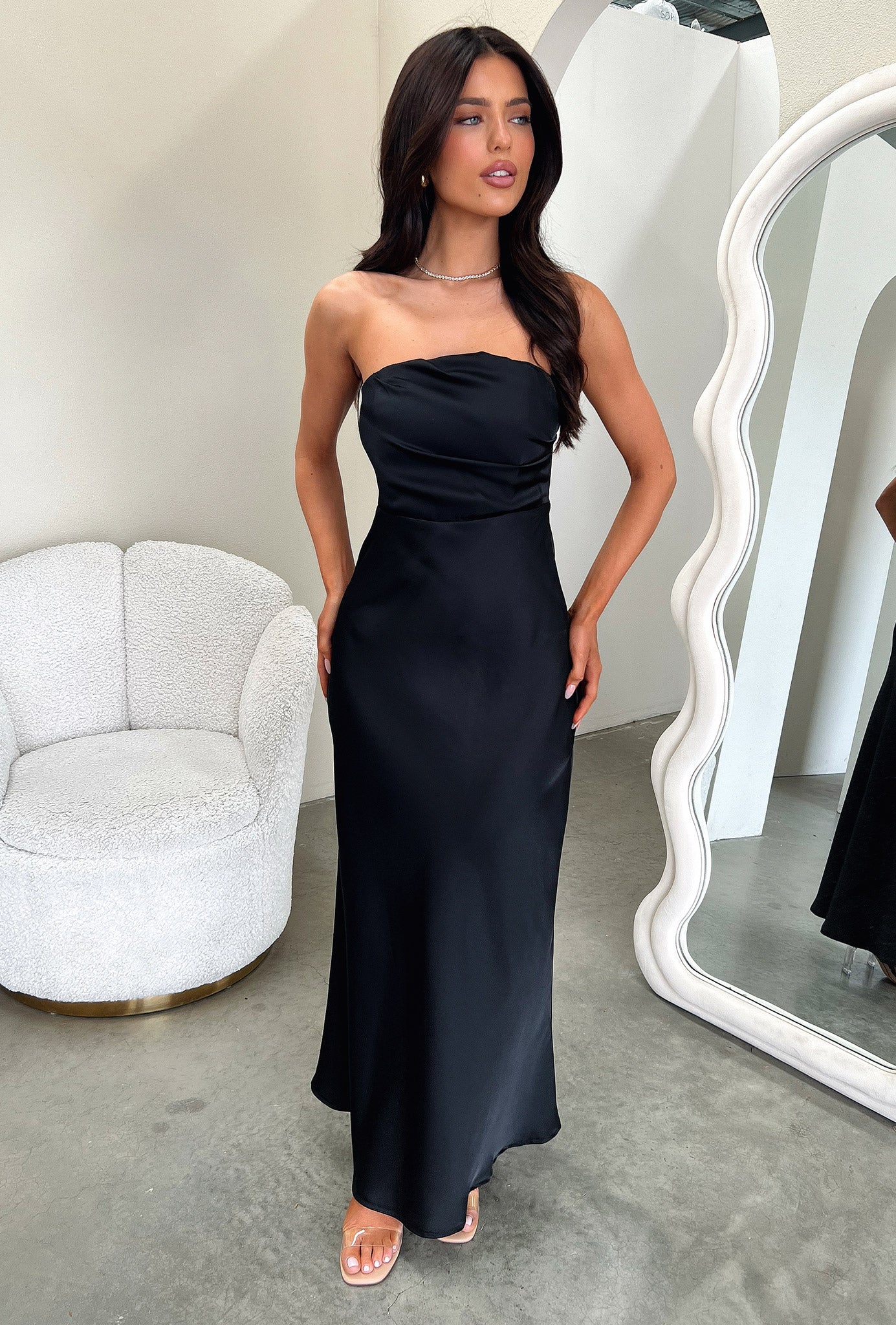 Elio Dress - Elegant Black Women's Dress for Casual & Evening Wear | Perfect for Parties, Dates & Office