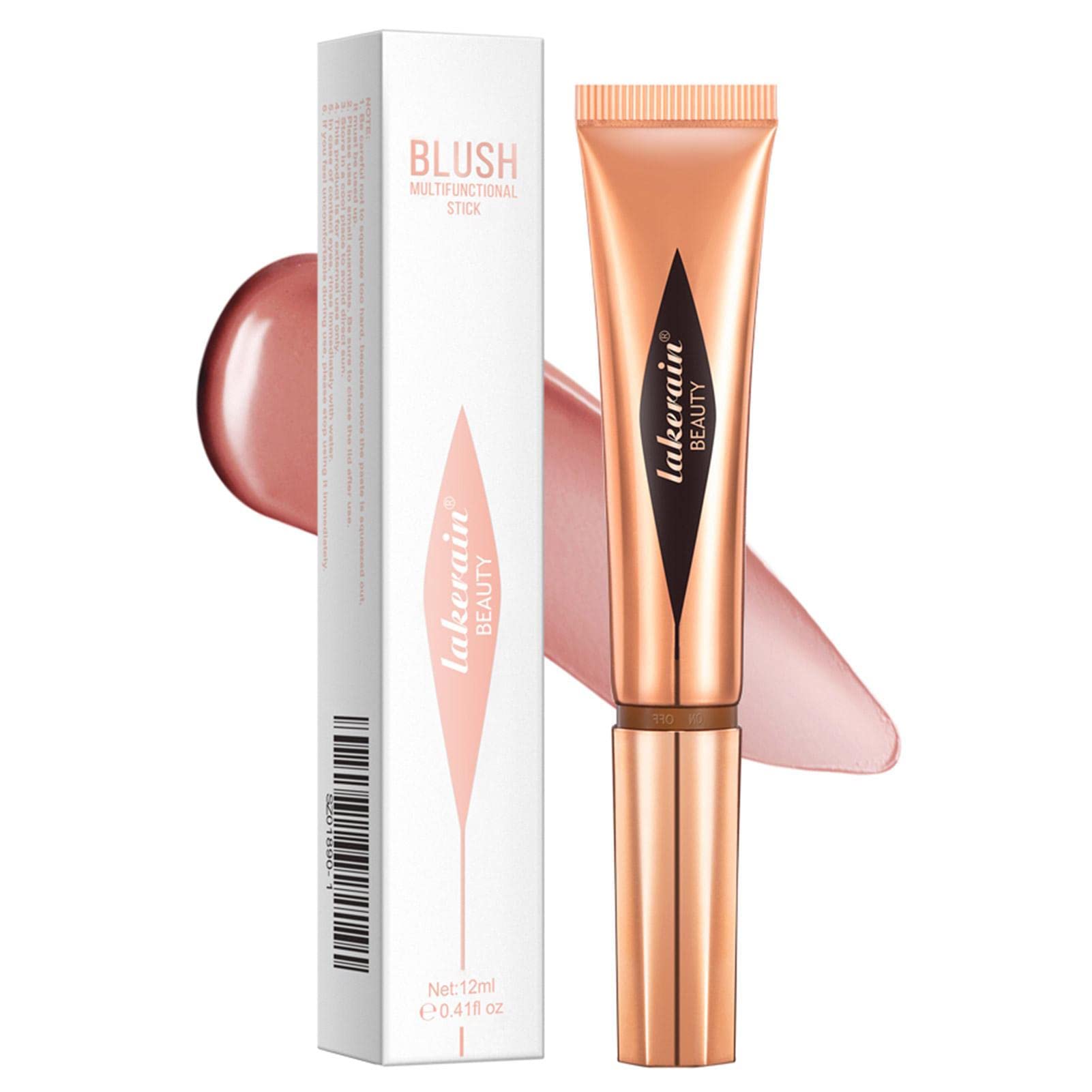 Professional Waterproof Multifunctional Makeup Stick - Contouring Blush Stick with Air Cushion Applicator for 3D Natural Look | Perfect for Daily Wear, Special Occasions & On-the-Go Touch Ups