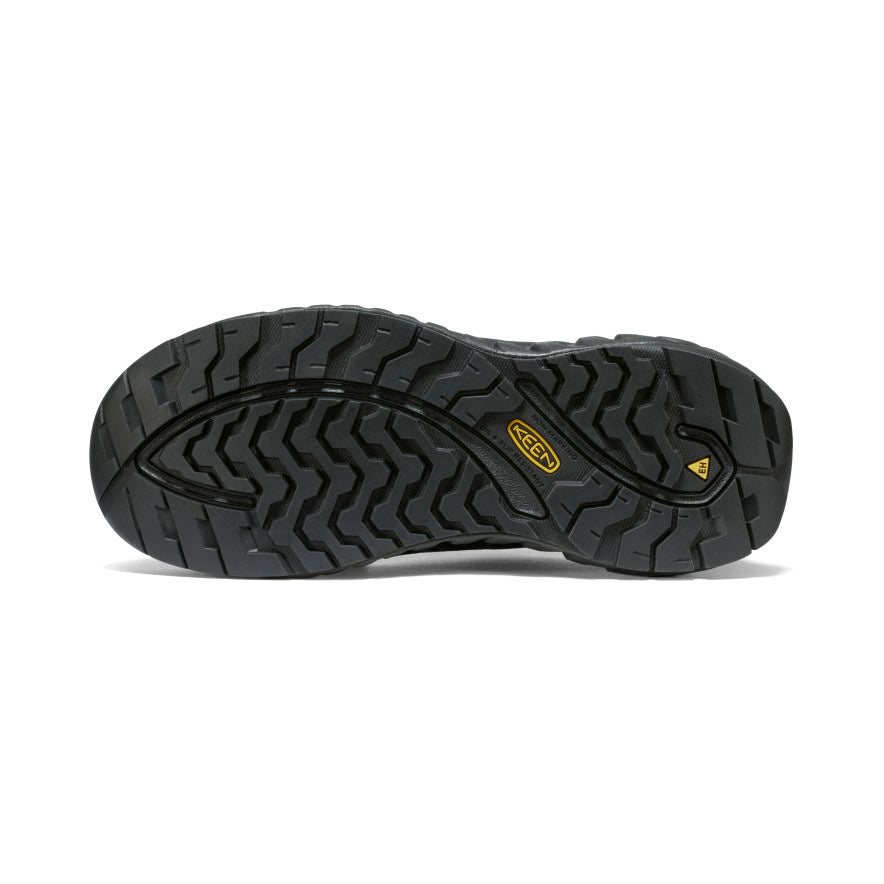 Women's Arvada Shift Work Sneaker - Carbon Toe Safety Shoes | Black/Magnet | Slip Resistant & Comfortable for Nurses, Warehouse & Industrial Workers