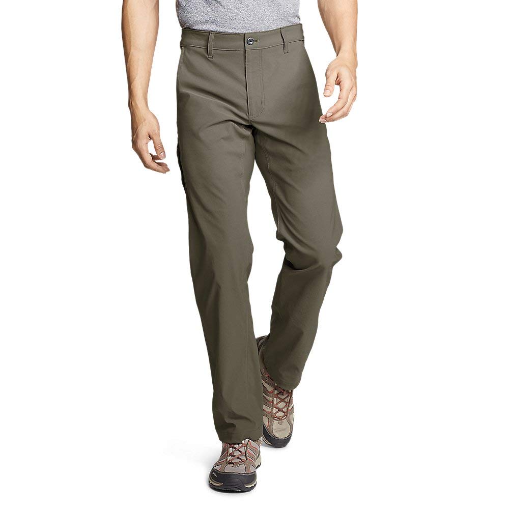 Eddie Bauer Men's Takeoff Chino Pants - Comfortable Stretch Travel & Work Pants for Business Casual & Outdoor Adventures