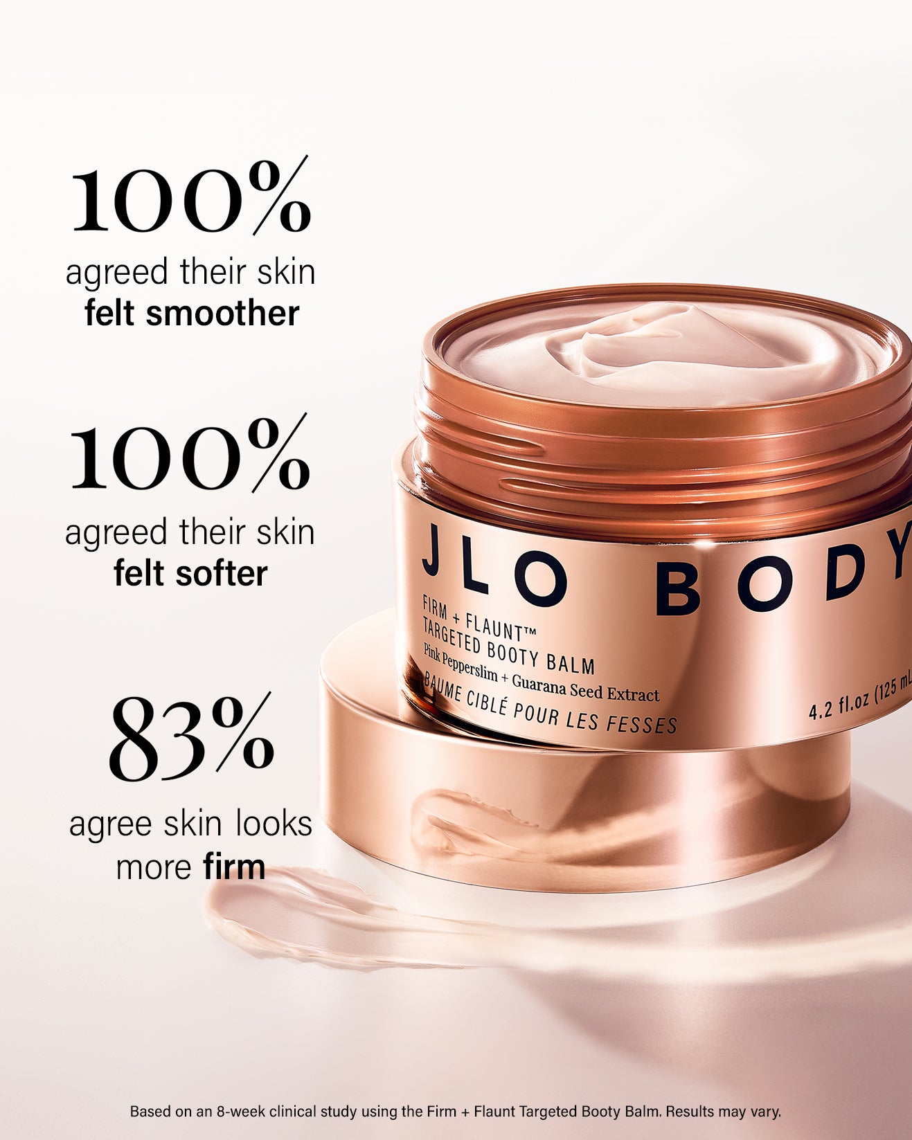 Booty Firming Cream for Glutes & Thighs - Skin Tightening & Cellulite Reduction - Perfect for Post-Workout Recovery & Body Contouring