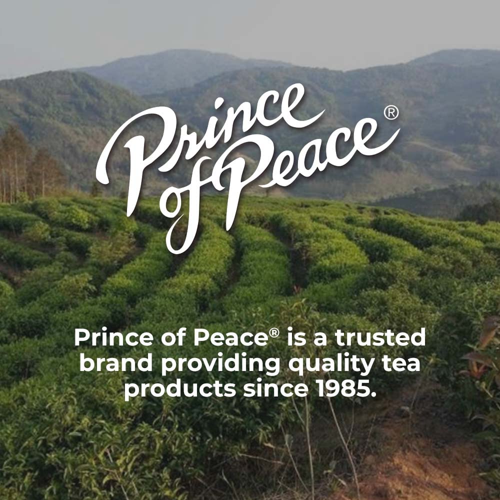 Prince of Peace Organic Oolong Tea, 4 Pack (20 Tea Bags Each) - 100% Organic Black Tea - Unsweetened & Low Caffeine - Healthy Herbal Tea Alternative to Coffee - Perfect for Morning Boost, Afternoon Relaxation & Evening Wellness