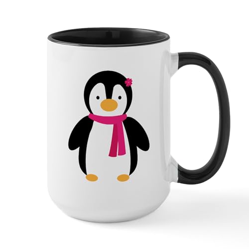 White/Black Inside - Pink Penguin