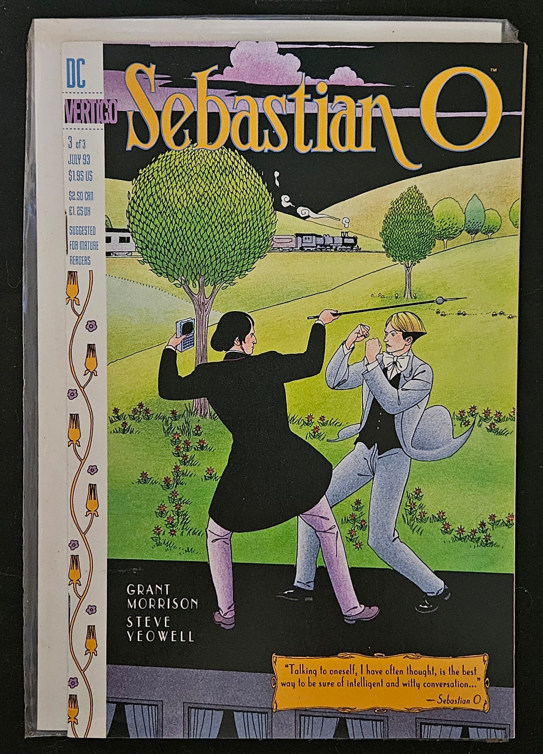 Sebastian O #3 of 3 | DC Vertigo Comic Book | 1993 Edition | Collectible Graphic Novel for DC Fans & Comic Book Enthusiasts