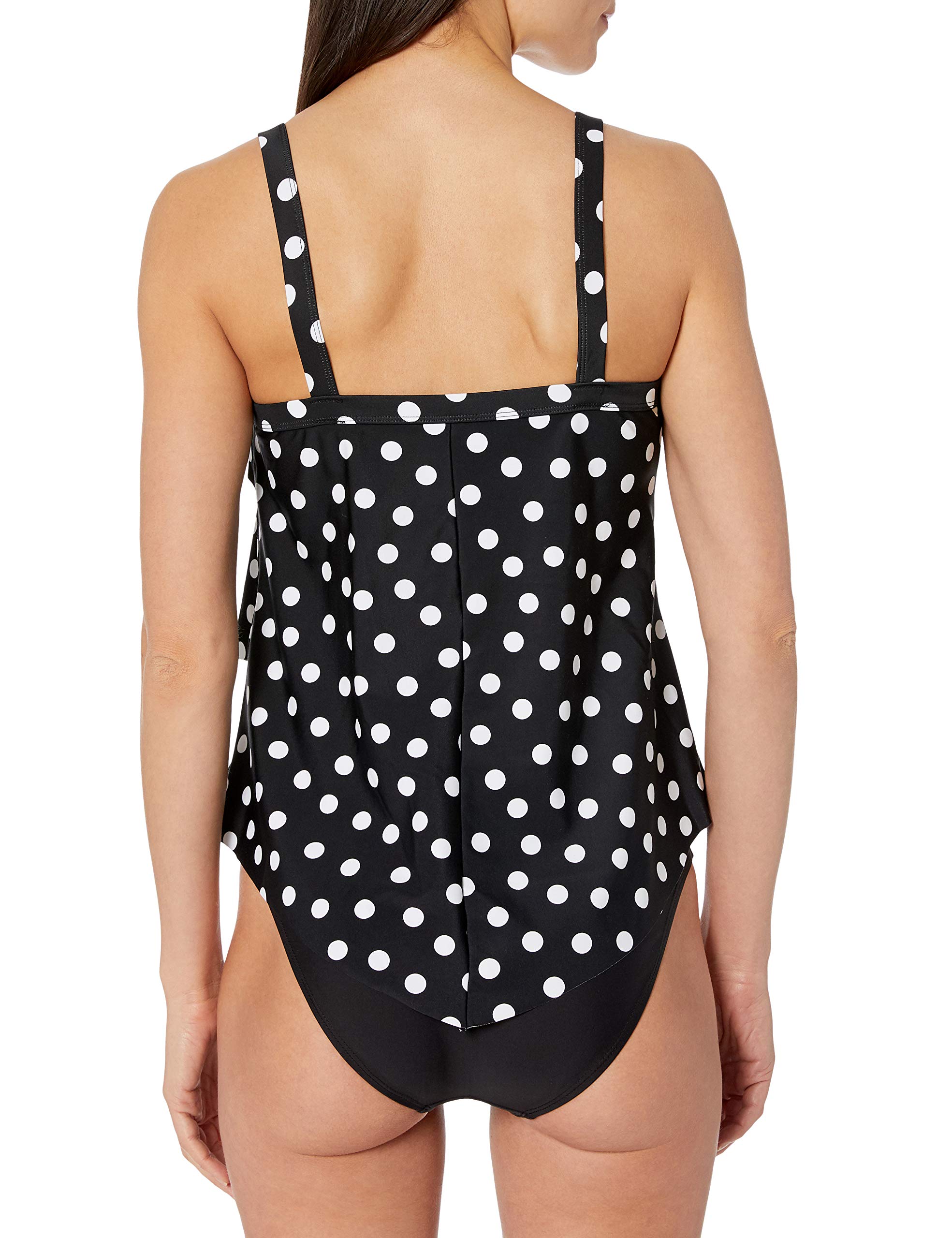 Smart & Sexy Women's Wirefree Tiered Tankini Swimsuit with Added Length - Perfect for Beach Vacations, Pool Parties & Summer Getaways