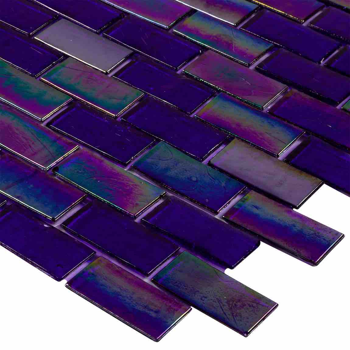 Premium Glass Pool Mosaic Tiles 1x2 Inch - Jensen Beach Style for Swimming Pools, Backyard Decoration & Spa Designs - Waterproof & UV Resistant