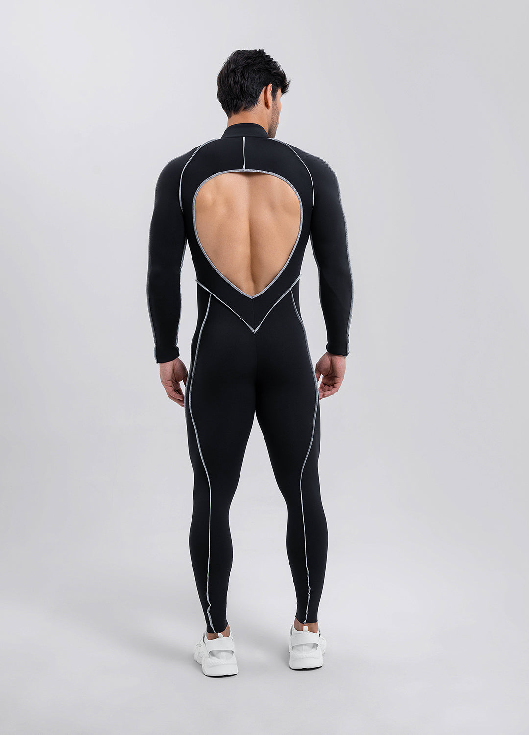 Contour Stitch Hero Suit - Premium Superhero Costume for Cosplay, Halloween & Comic Con | High-Quality Stretch Fabric for Comfort & Mobility