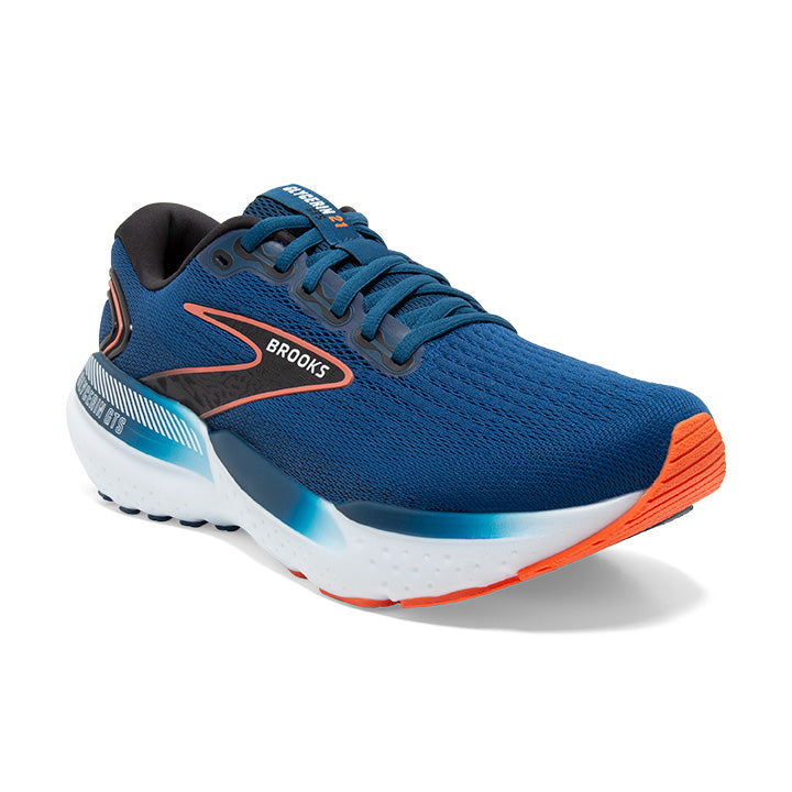 Brooks Men's Glycerin GTS 21 Running Shoes - Premium Cushioned Support for Marathon Training & Daily Jogging