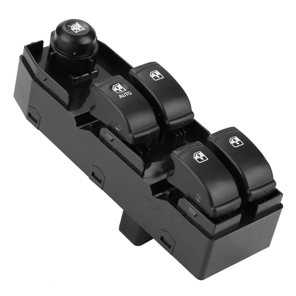 Aramox Master Window Switch 621W04460 - Power Window Control Switch ABS Plastic Black - Compatible with Suzuki Vehicles - Perfect for Car Window Repair & Replacement