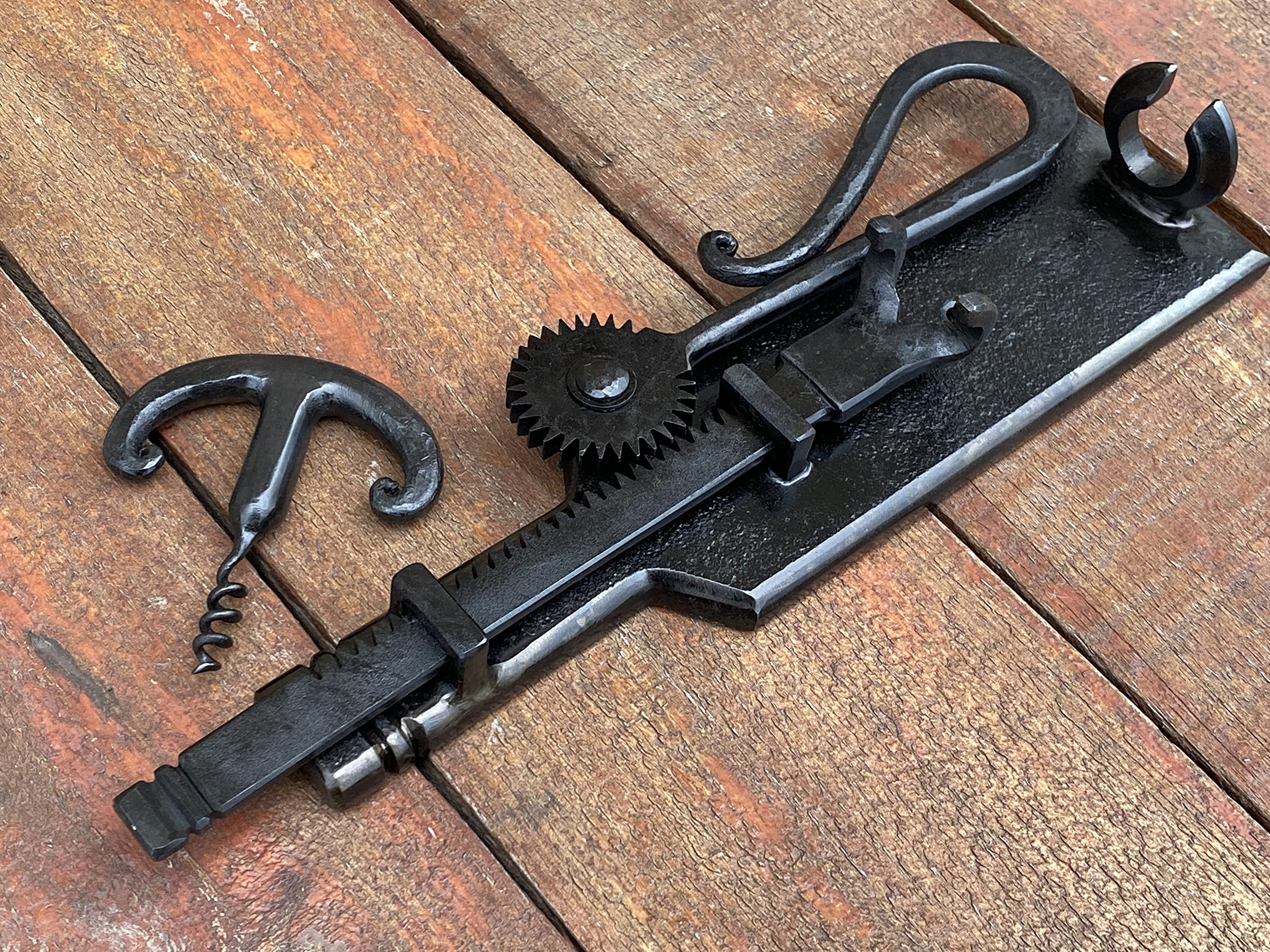 Premium Stainless Steel Mechanical Corkscrew & Bottle Opener - Wine Accessory for Men, Birthday & Christmas Gifts - Perfect for Wine Tasting, Parties & Home Bars