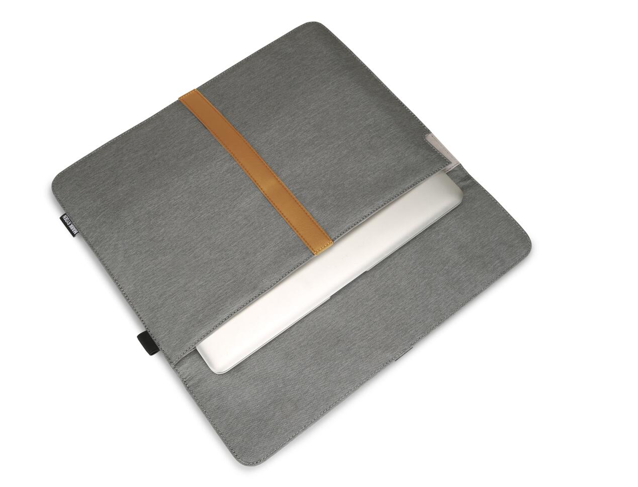15.6 Inch Laptop Sleeve with Slide Pocket - Protective Neoprene Case for MacBook, Dell, HP - Perfect for Travel, Work & School
