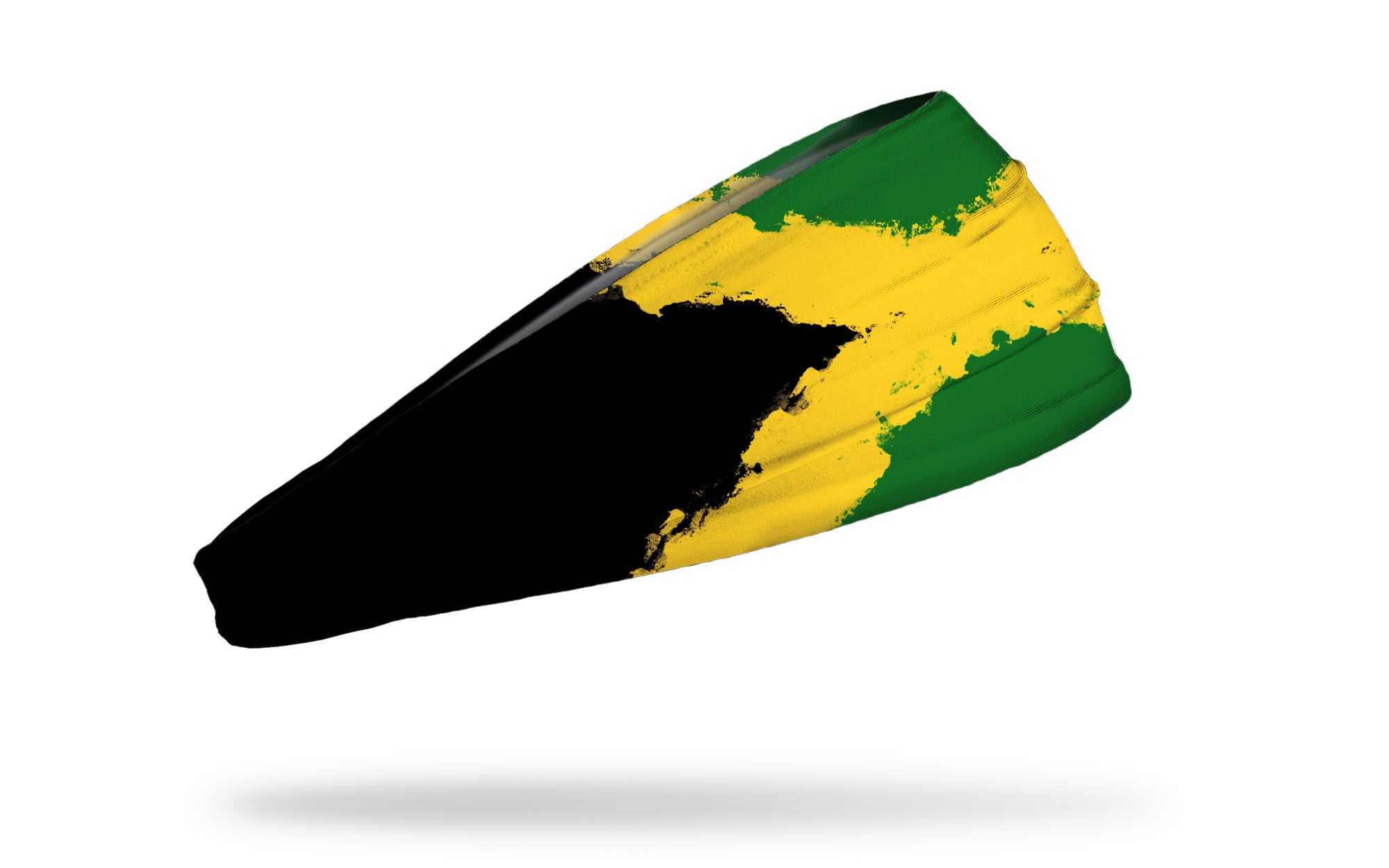 Jamaican Flag Headband - Vibrant Rasta Colors Big Bang Lite Headband for Women & Men - Perfect for Reggae Festivals, Concerts, and Caribbean Themed Parties