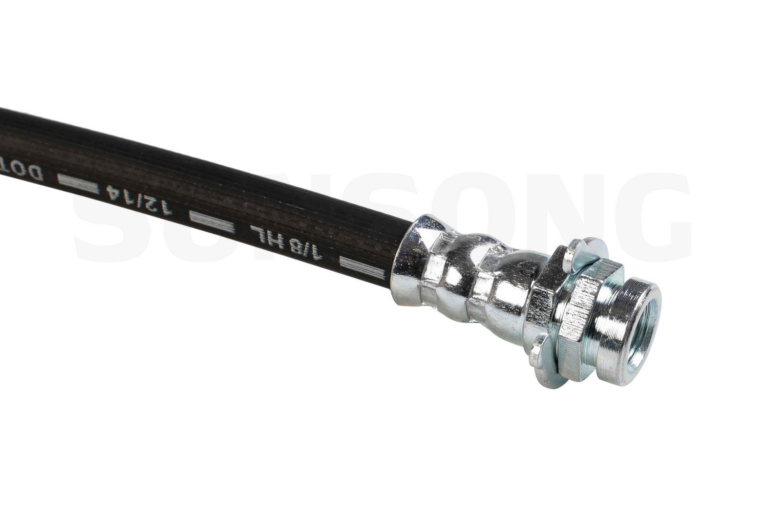 Sunsong 2203685 Brake Hydraulic Hose - High Performance Replacement for Smooth Braking | Perfect for Trucks, SUVs, and Off-Road Vehicles