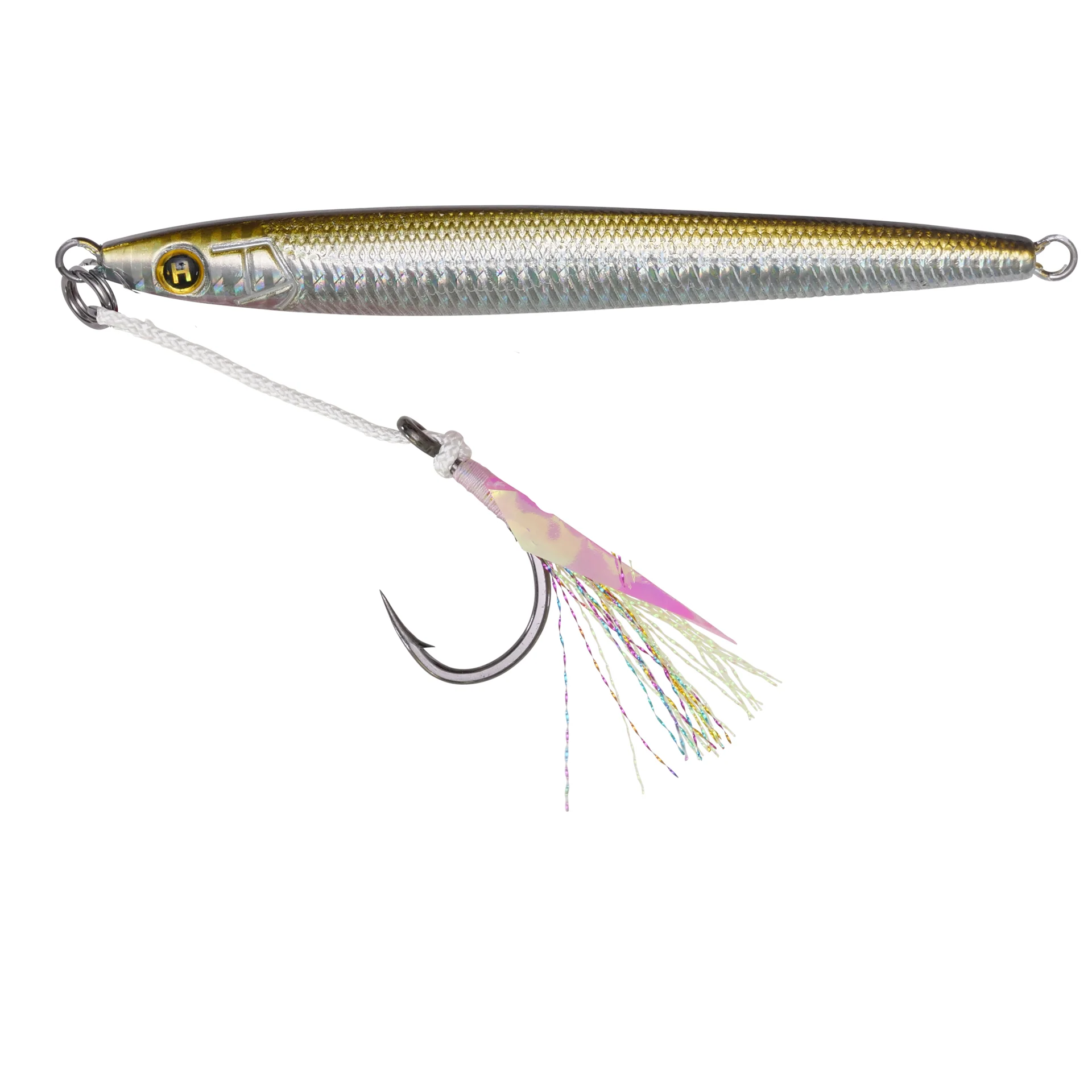 5 Pack Sand Eel Jig Fishing Lures with Assist Hooks - 3.5 oz Saltwater Lures for Striped Bass, Fluke & Bluefish - Perfect for Surf Casting, Offshore & Inshore Fishing