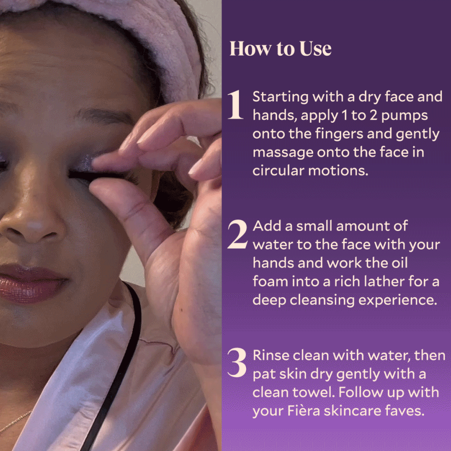 Transfoamational™ Oil to Foam Cleanser - Gentle Face Wash for All Skin Types | Deep Cleansing & Hydrating | Perfect for Daily Skincare Routine & Makeup Removal