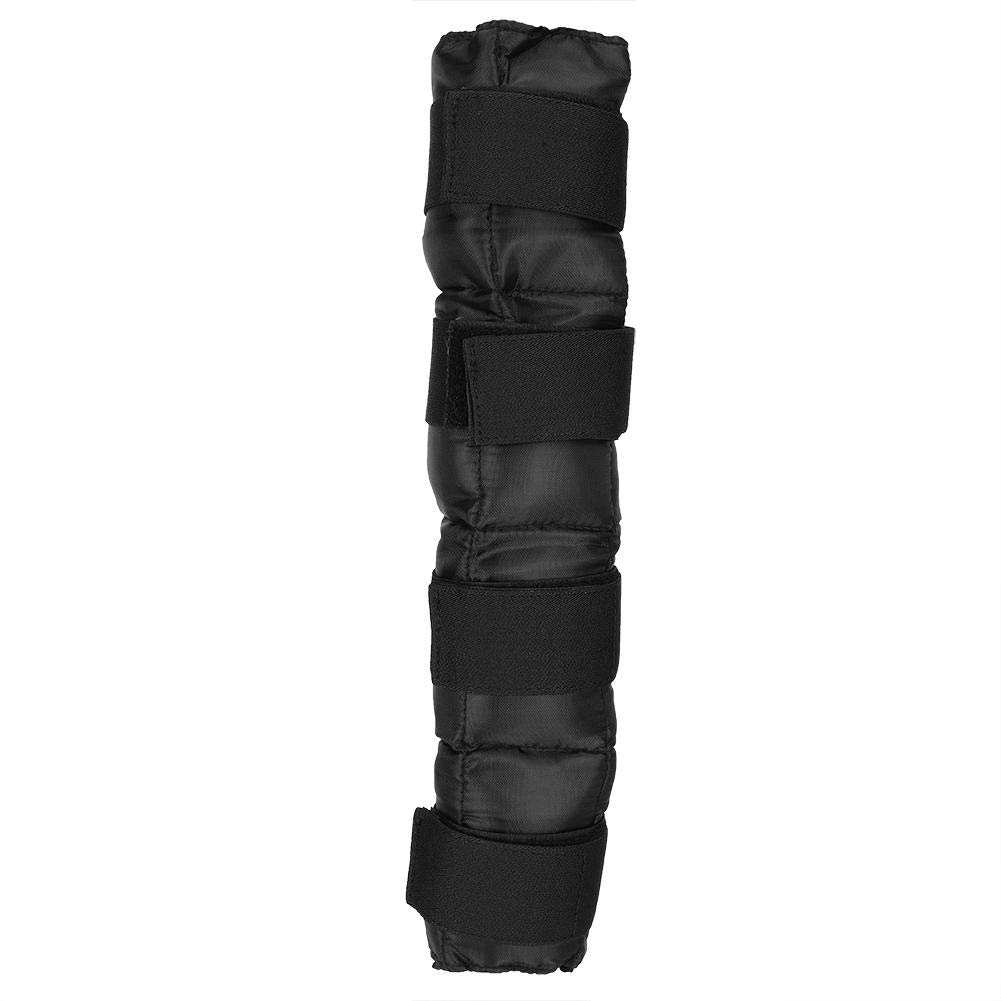 GLOGLOW Horse Leg Cold Therapy Wrap - Full Leg Ice Boot with Oxford Cloth, Black, Soft & Easy Fit for Quick Cooling | Perfect for Post-Training Recovery, Injury Treatment, and Joint Pain Relief in Horses