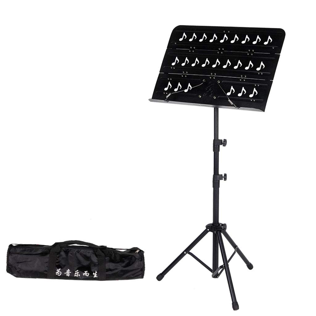 **Foldable Portable Music Stand with Adjustable Height, Clip & Carrying Case – Perfect for Piano, Violin, Guitar & Outdoor Performances**