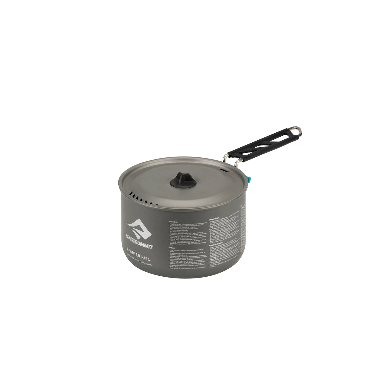 Alpha Pot - Premium Non-Stick Cooking Pot with Lid, Durable Ceramic Coating for Healthy Frying & Boiling - Perfect for Home Kitchen, Camping & Outdoor Cooking